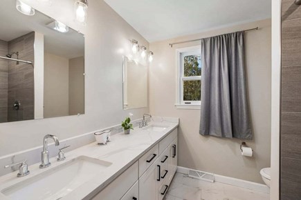 Barnstable Cape Cod vacation rental - Guest Bathroom located next to Bedrooms 1, 2 & 3