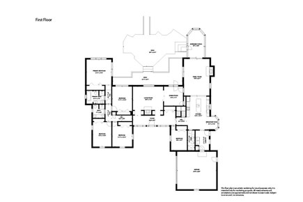 Barnstable Cape Cod vacation rental - Floor plans for 133-Ba