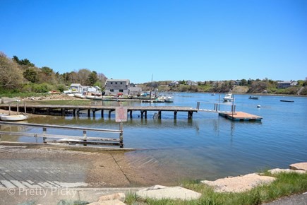 Chatham Cape Cod vacation rental - Town boat ramp is 100 feet from the driveway