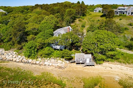 Chatham Cape Cod vacation rental - Private sandy area in front of home