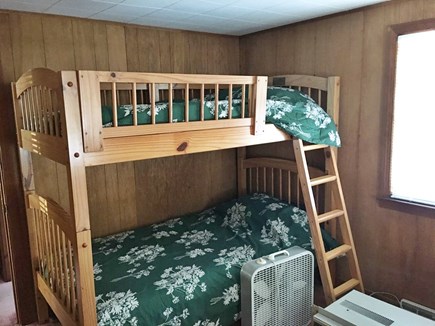 South Dennis Cape Cod vacation rental - Back Bedroom with bunk beds