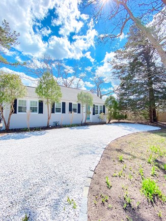 South Yarmouth Cape Cod vacation rental - Driveway parking for 3 vehicles