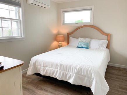 Dennis Port Cape Cod vacation rental - Queen bedroom with TV and Roku.