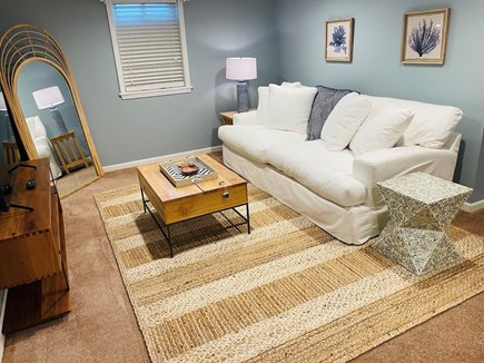 Popponesset, New Seabury, Mashpee Cape Cod vacation rental - Lower level living room
