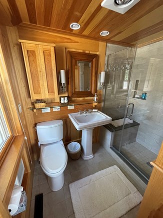 Wellfleet Cape Cod vacation rental - Master bedroom bathroom.