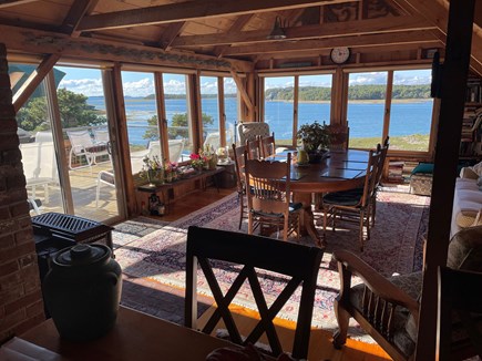 Wellfleet Cape Cod vacation rental - View from the kitchen.