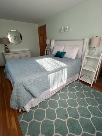 Falmouth Cape Cod vacation rental - Sunny first floor queen bedroom.