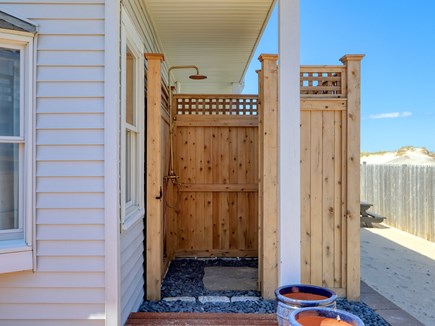 Dennis, Unit 2, Second floor Cape Cod vacation rental - Private outdoor shower