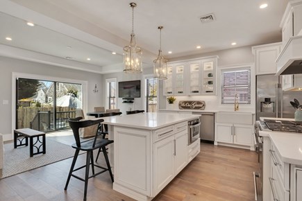 Falmouth Cape Cod vacation rental - Welcome ... Gourmet Kitchen, Quartz counters, brushed gold.
