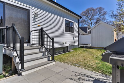 Falmouth Cape Cod vacation rental - Shower rinse station with composite deck will be here soon!