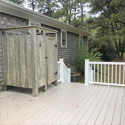 Eastham - Bayside Cape Cod vacation rental - Eastham Cottage - Outside Shower