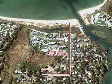 West Yarmouth Cape Cod vacation rental - We provide a wagon and beach chairs.