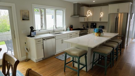 West Yarmouth Cape Cod vacation rental - Everyone loves to hang out in the kitchen.