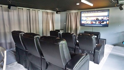 West Yarmouth Cape Cod vacation rental - Watch a movie or a ball game in our air conditioned home theatre.