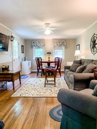 Orleans, Centrally Located Cape Cod vacation rental - Family Room (w/ mounted Smart TV & DVD player)