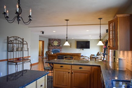 Sandwich Cape Cod vacation rental - Kitchen into Living Area