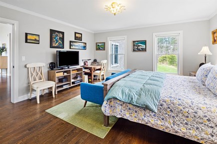 Orleans Cape Cod vacation rental - Master bedroom with TV area