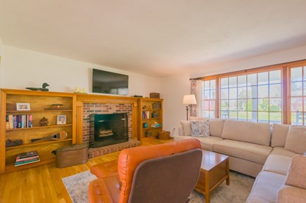 Bourne, Sagamore Beach Cape Cod vacation rental - Enjoy wood burning fireplace in Living Room