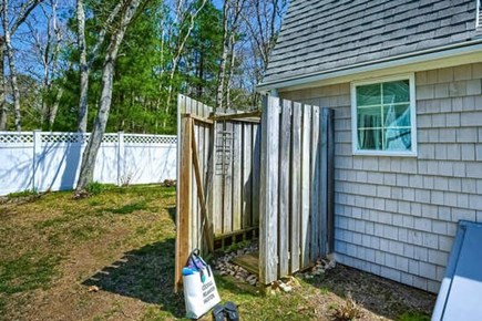 Osterville Cape Cod vacation rental - Outdoor Shower - a Cape Cod tradition!
