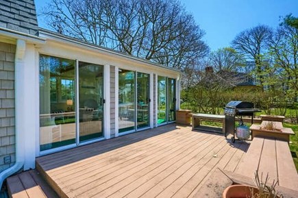 Osterville Cape Cod vacation rental - Outdoor furniture to come on deck!