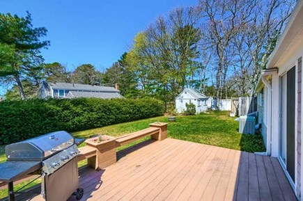 Osterville Cape Cod vacation rental - Large back yard
