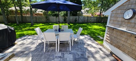 West Hyannisport Cape Cod vacation rental - New patio and newly landscaped backyard.
