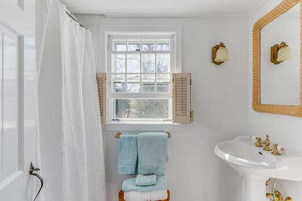 Barnstable Village Cape Cod vacation rental - 2nd floor bath with tub