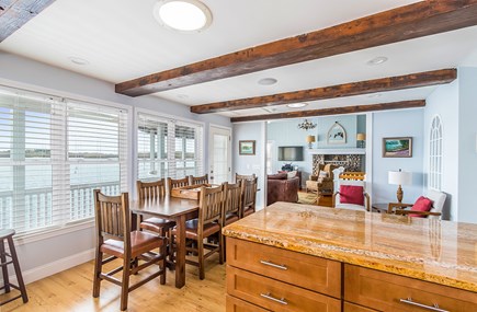 Mashpee Cape Cod vacation rental - Kitchen open to living room