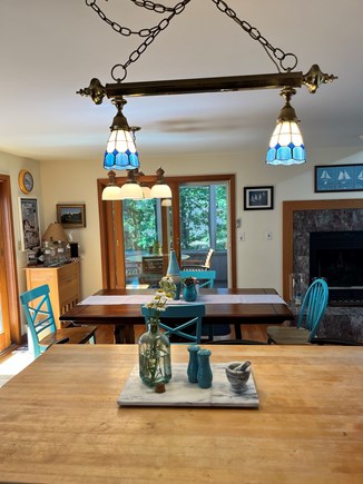 Wellfleet Cape Cod vacation rental - Kitchen looking out to dining area