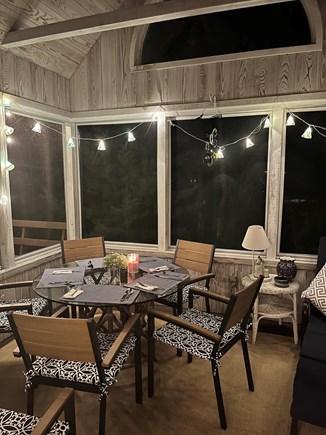 Wellfleet Cape Cod vacation rental - Lovely screened in porch