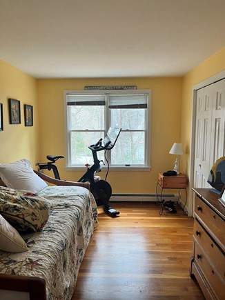 Wellfleet Cape Cod vacation rental - Upstairs bedroom with King bed trundle, and Peloton