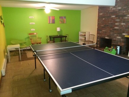 North Falmouth Cape Cod vacation rental - Playroom with table tennis
