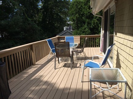 North Falmouth Cape Cod vacation rental - Spacious deck