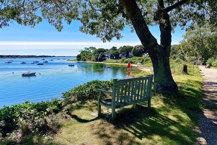 Falmouth, Maravista area Cape Cod vacation rental - Rest awhile and enjoy the Great Pond vista