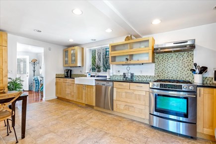 Sagamore Beach Cape Cod vacation rental - Kitchen -gas stove, dishwasher, ice maker Keurig, microwave