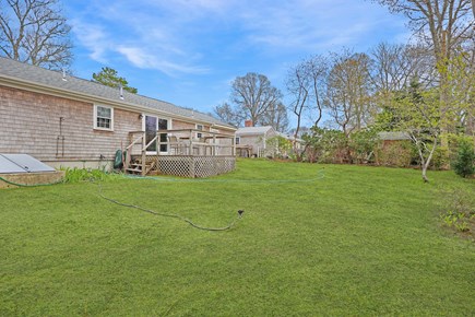 Yarmouth Cape Cod vacation rental - Enjoying relaxing in this spacious yard