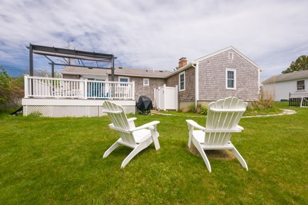 Sandwich Cape Cod vacation rental - Private back yard with deck
