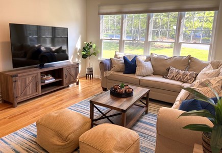 Yarmouth Cape Cod vacation rental - Living room with 65 inch smart TV