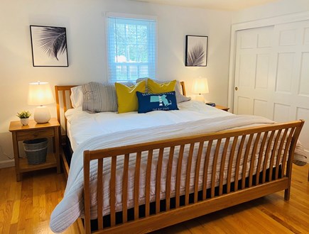 Yarmouth Cape Cod vacation rental - Master bedroom: with 1 King Sealy Mattress