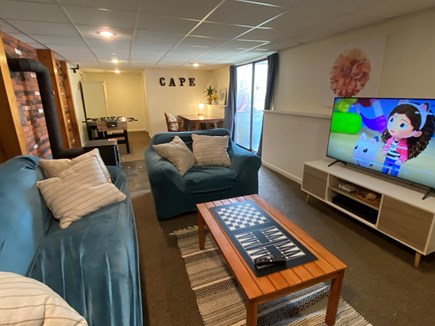 Yarmouth Cape Cod vacation rental - Game room w/ Board games, another smart TV