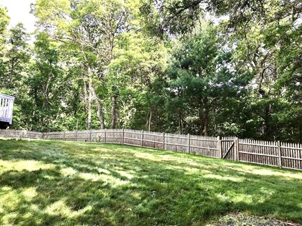 North Falmouth Cape Cod vacation rental - Large backyard with lawn games!