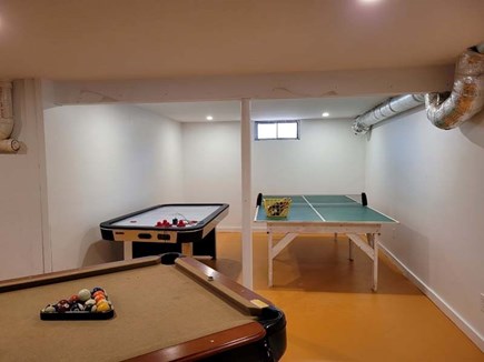 Dennis Cape Cod vacation rental - Lower level game room