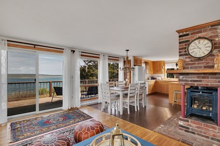 Orleans Cape Cod vacation rental - Open planned living room, dining room and kitchen