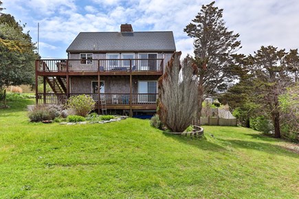 Orleans Cape Cod vacation rental - Back of the house with large decks