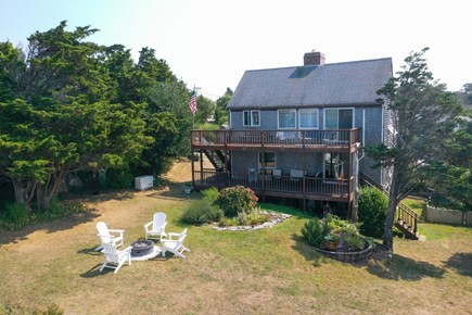 Orleans Cape Cod vacation rental - View of the back of the home and lawn