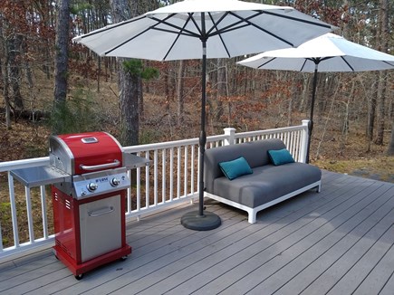 Wellfleet Cape Cod vacation rental - Grill and seating area