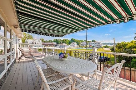 Bourne, Monument Beach Cape Cod vacation rental - Relax on the deck