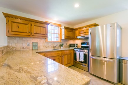 Sandwich Cape Cod vacation rental - Kitchen with counter top bar