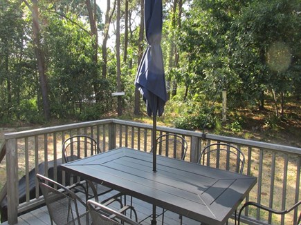 Eastham Cape Cod vacation rental - Back Deck