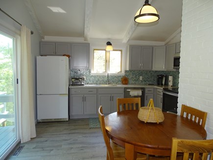 Chatham Cape Cod vacation rental - Sunny kitchen with slider to deck